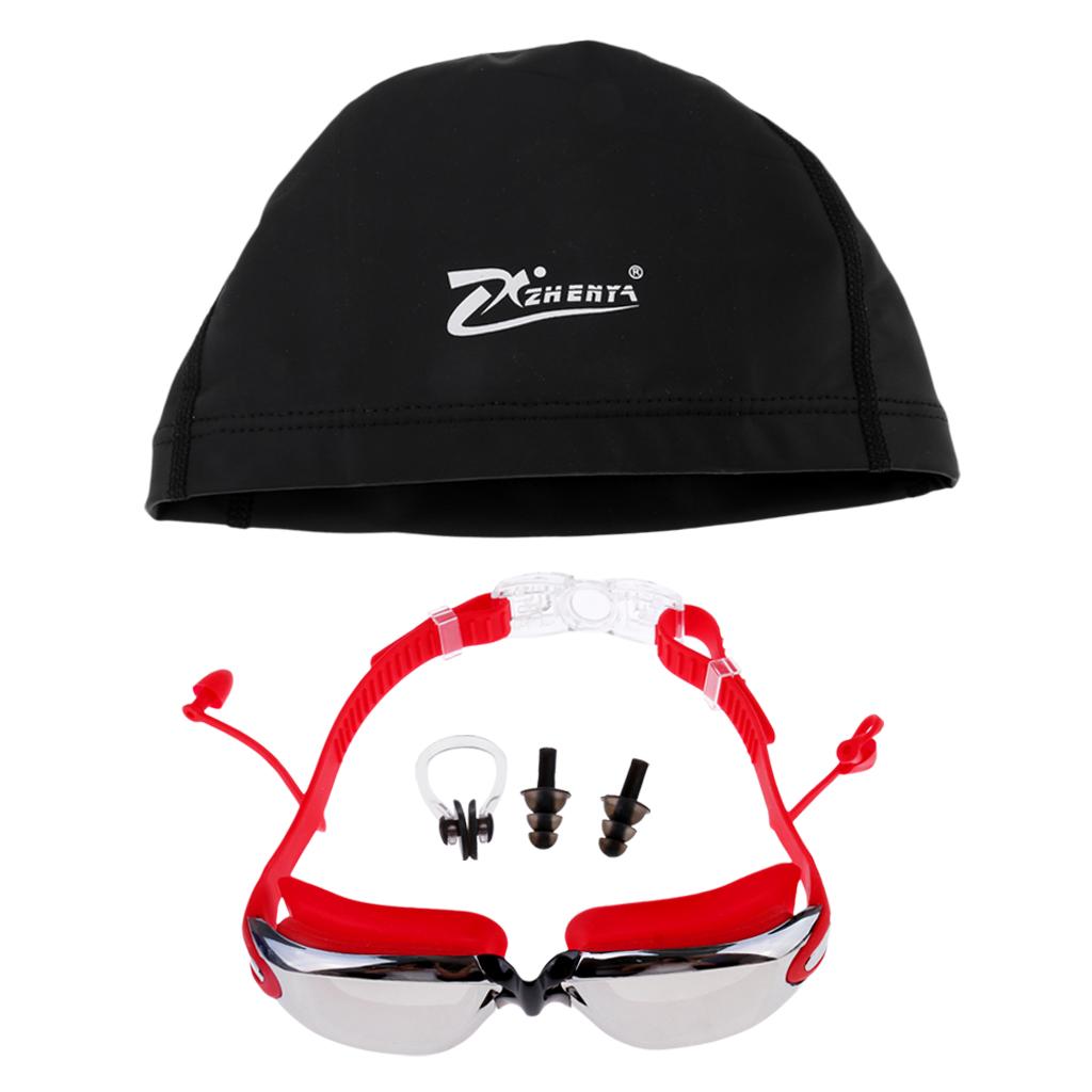Goggles Swim - Swimming Goggles + Storage Case +