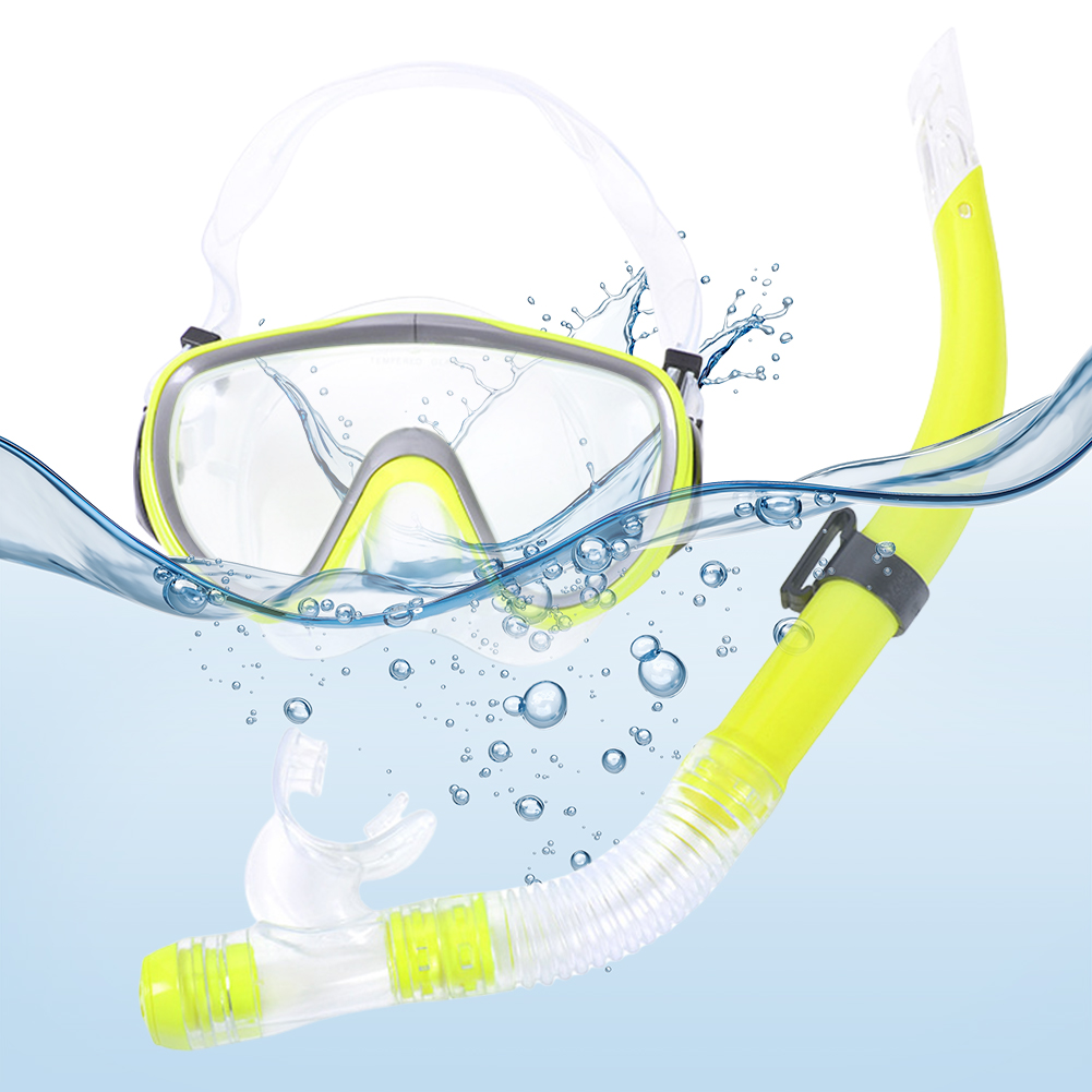 Diving Mask & Snorkel Set Adju - Snorkel Set 评论和价格