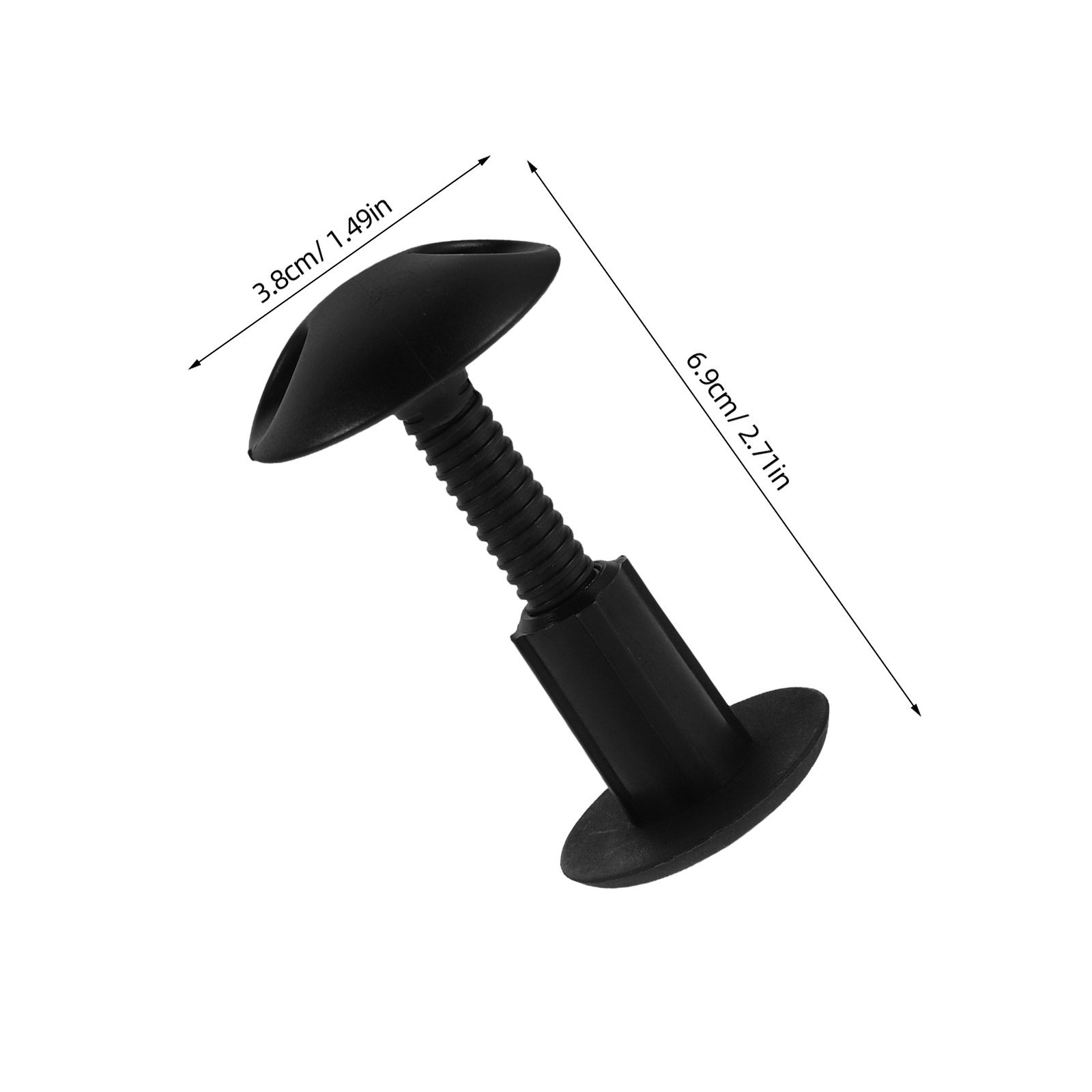 2Pcs Black Plastic Surfboard P - Surfboard Leash 评论和价格