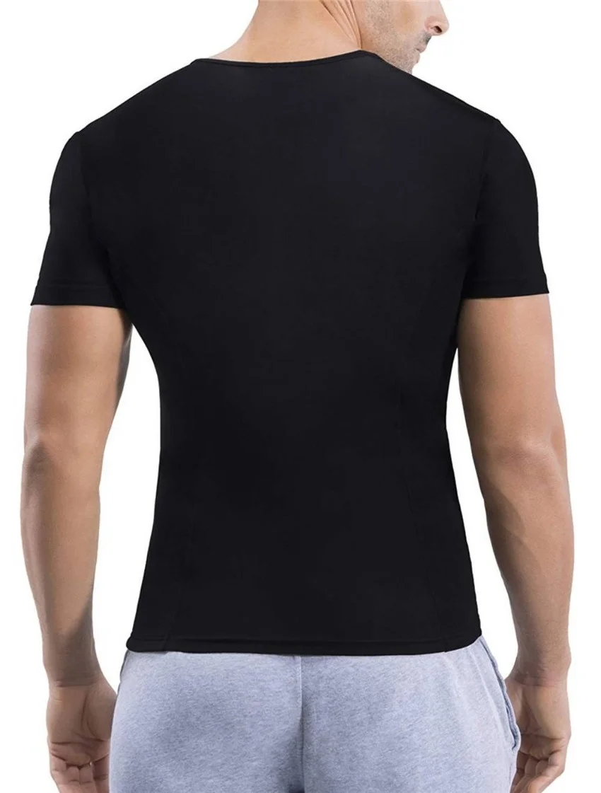 Sauna T Shirts Men Flat Belly  - Wetsuit Men 评论和价格