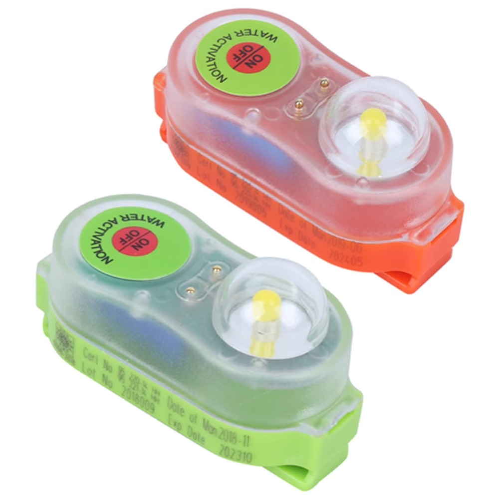 1/2pcs New Waterproof LED Life - Life Jacket 评论和价格