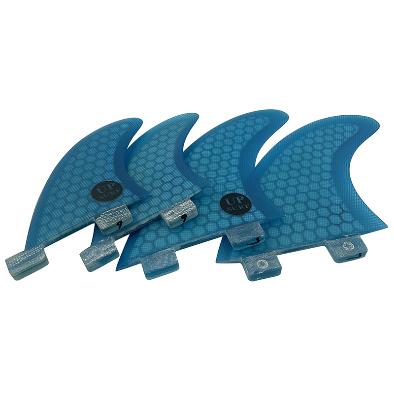 UPSURF M+GL Quad Fins FCS Doub - Surfboard Leash 评论和价格