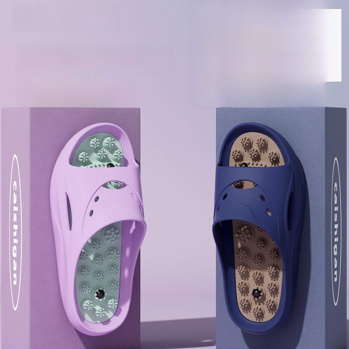 ECAC Magnetic Sole Massage Sli - Flippers Swimming 评论和价格