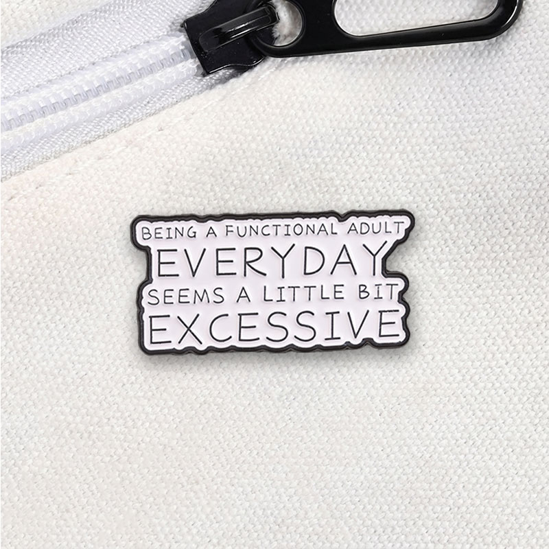Humorous Adult Meme Enamel Bro - Life Jacket 评论和价格