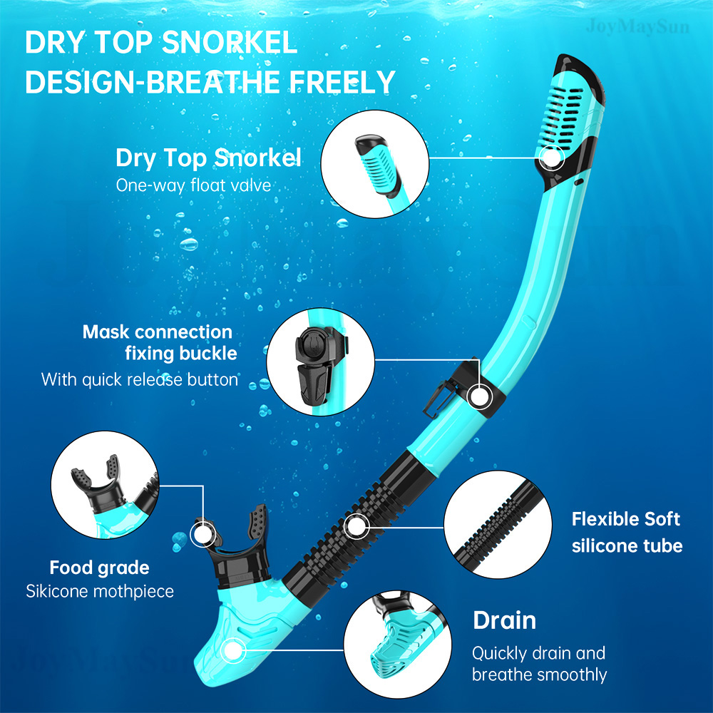Snorkel Mask Set Panoramic Wid - Snorkel Set 评论和价格